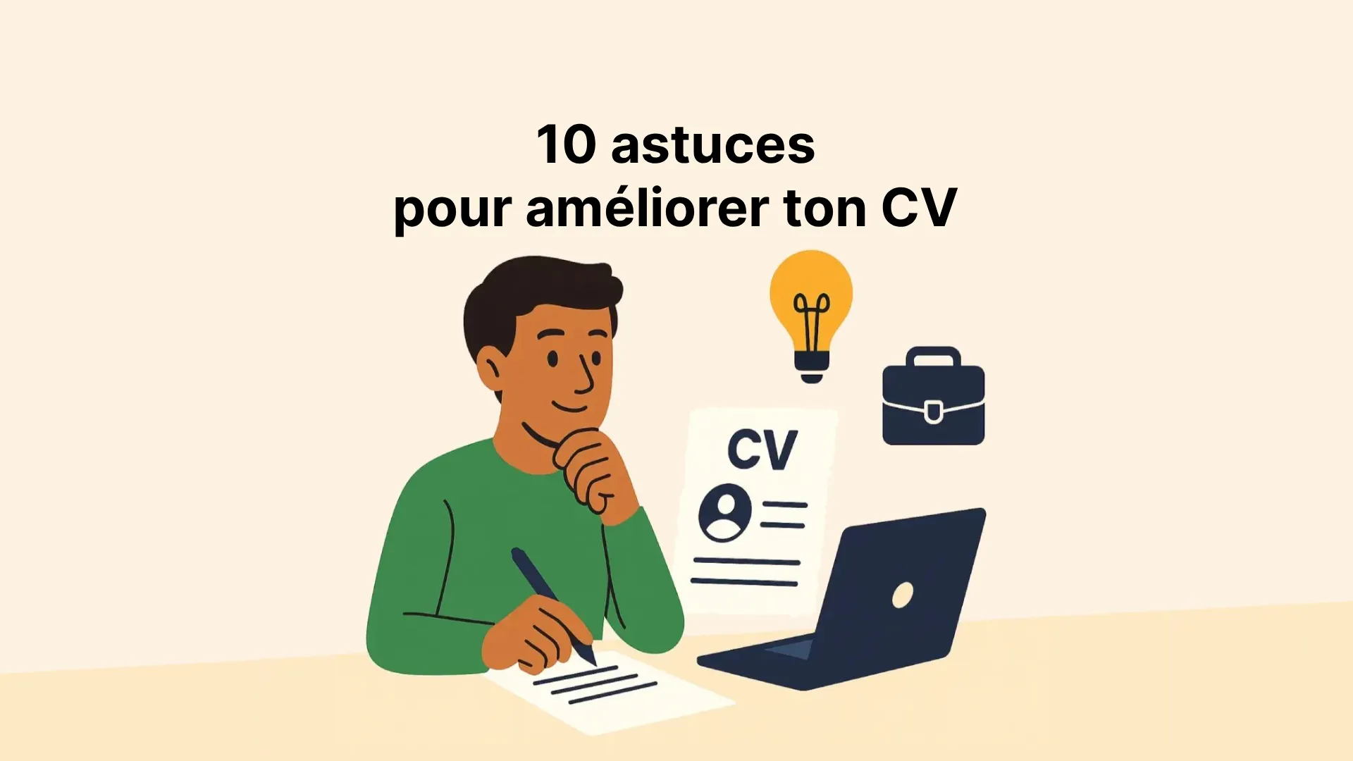 10 astuces pour ameliorer ton cv visuel